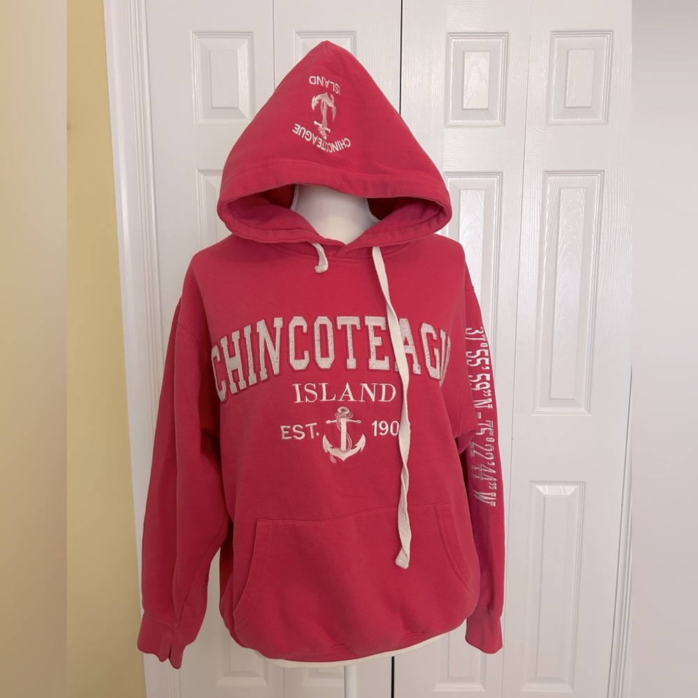 Chincoteague, VA Pink Hoodie